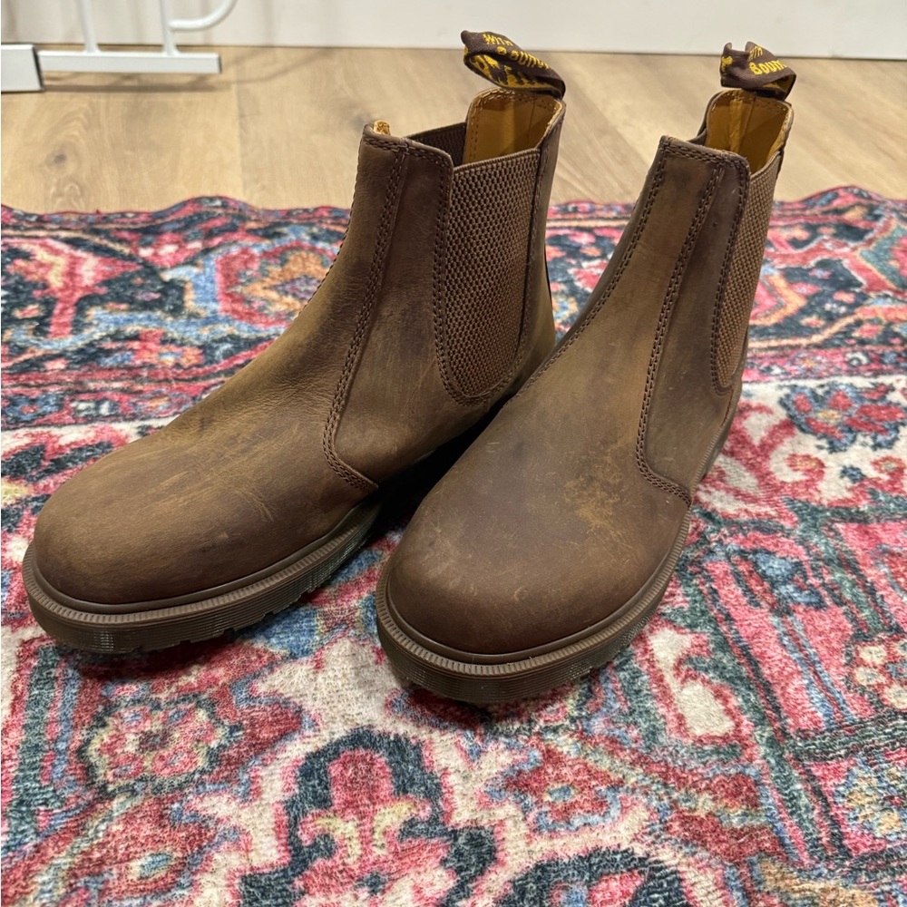 Dr. Martens Brown Leather Boots